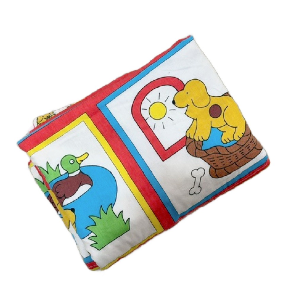 Spot the Dog baby blanket, Red, Blue